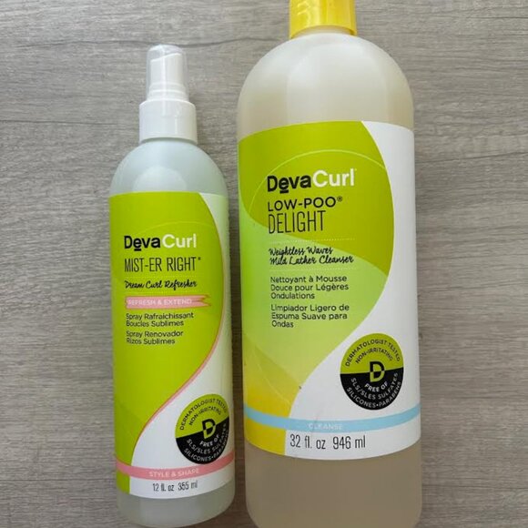 2 💫Deva Curl LOW-POO DELIGHT & DevaCurl MIST-ER RIGHT - Picture 3 of 3